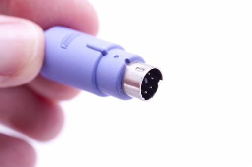 PS2 keyboard connector plug