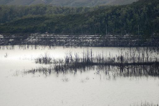 environmental damage at a hydroelectric scheme
