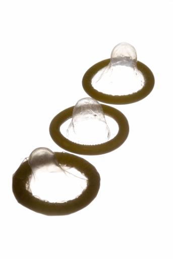 three condoms