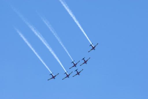 airshow flypast