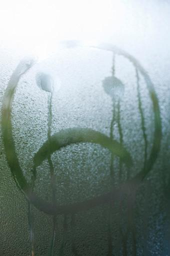condensation on a rainy day